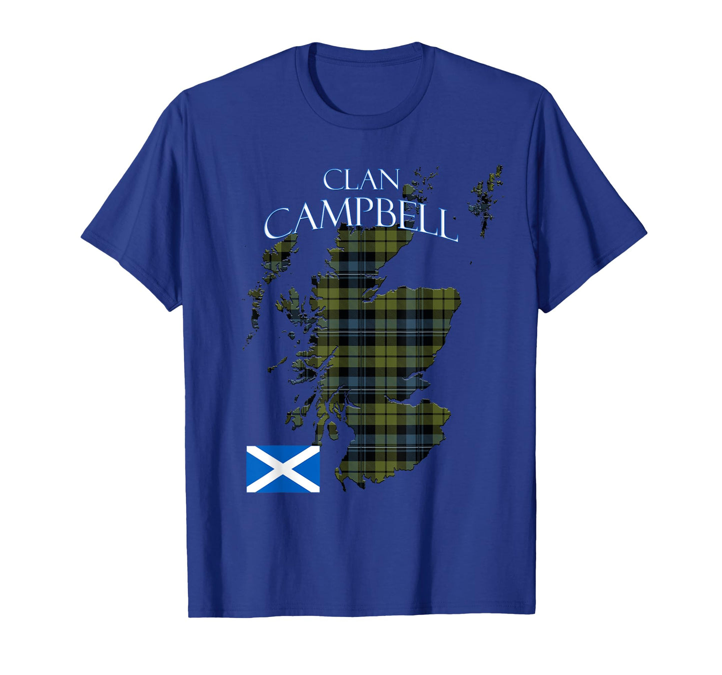 Campbell Scottish Clan Tartan Scotland T-Shirt