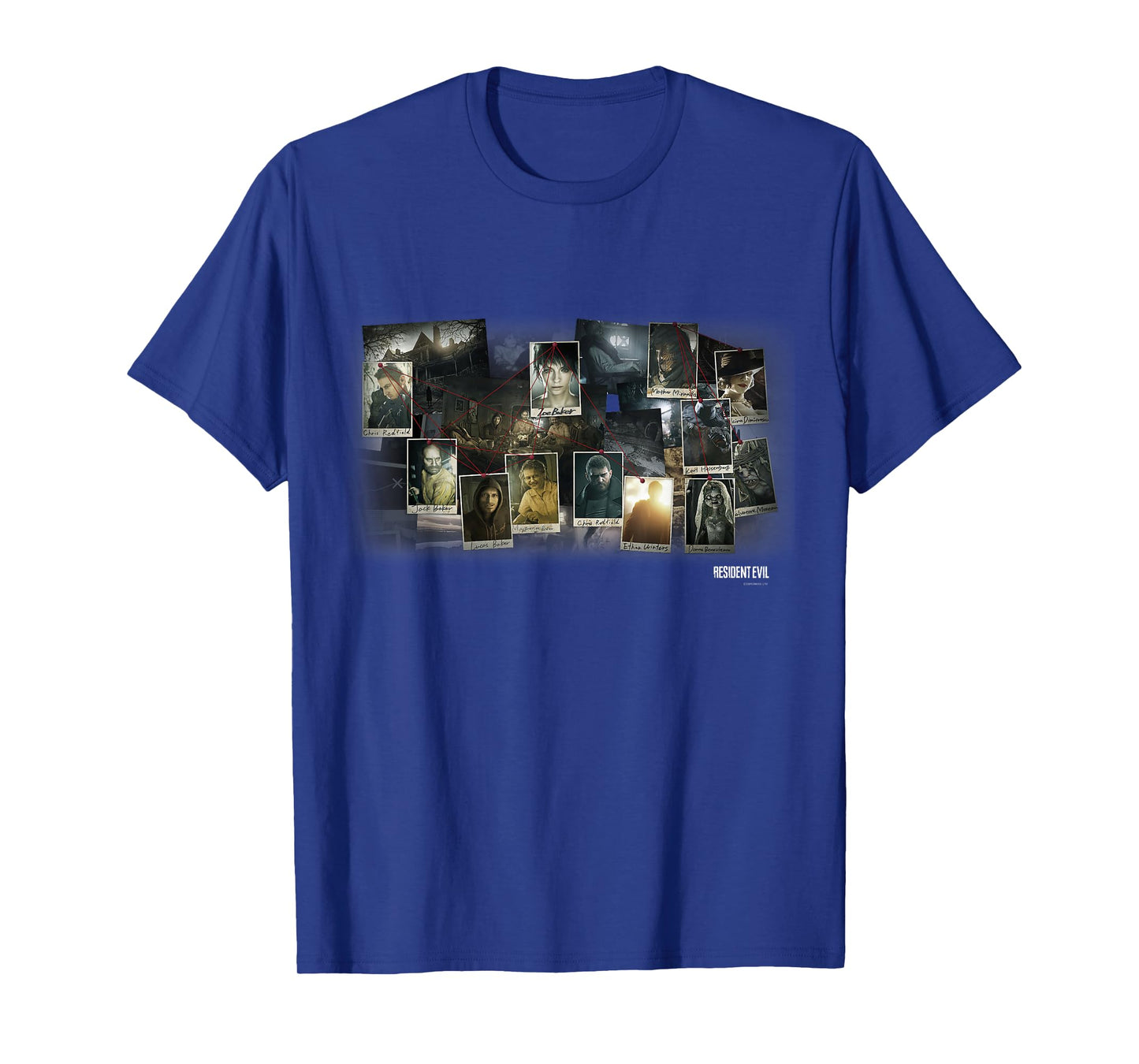 CAPCOM Official Merchandise RESIDENT EVIL 7,8 T-Shirt, Black