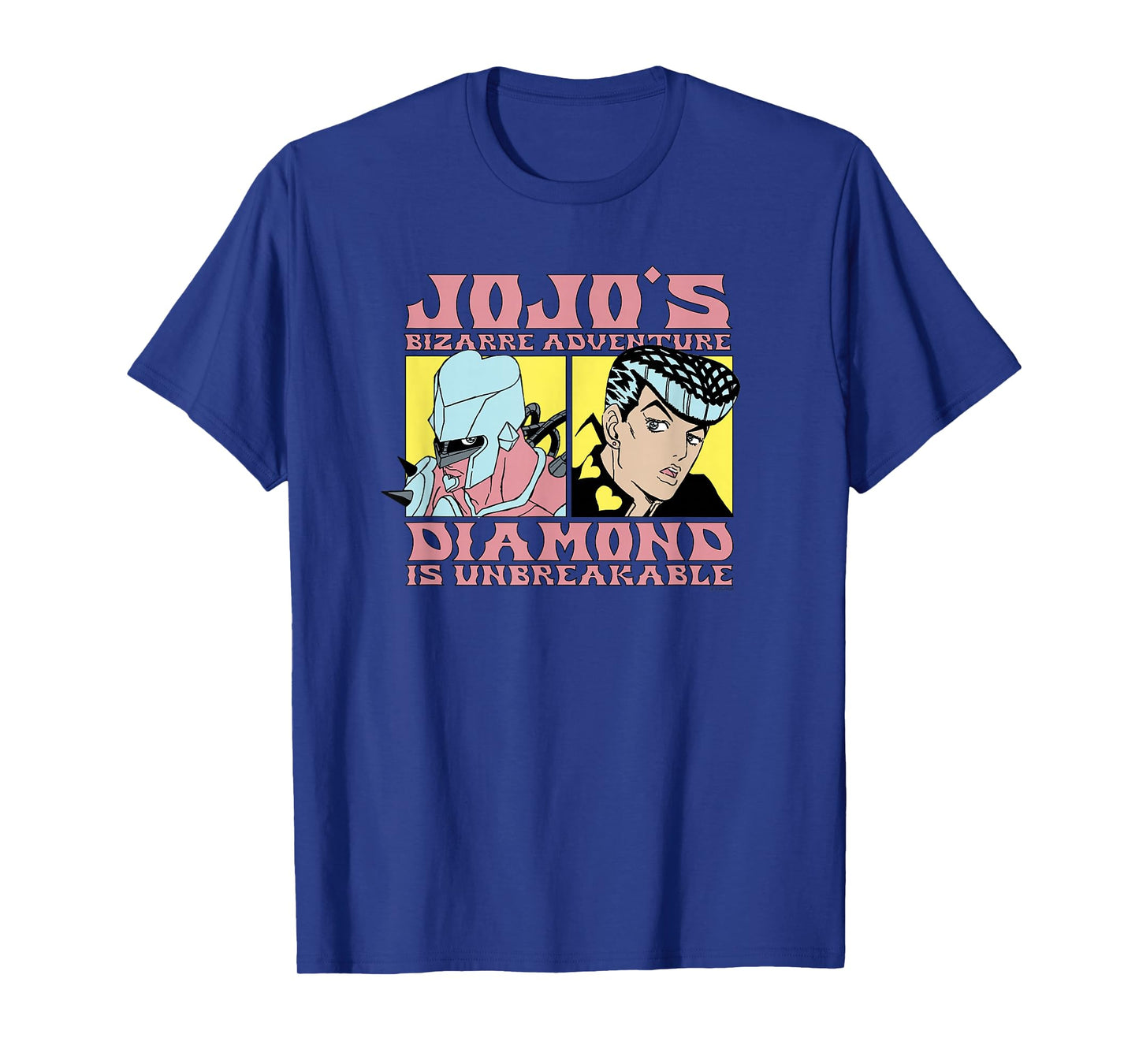 JoJo Part 4 Josuke and Shining Crazy Diamond Drawing Anime T-Shirt