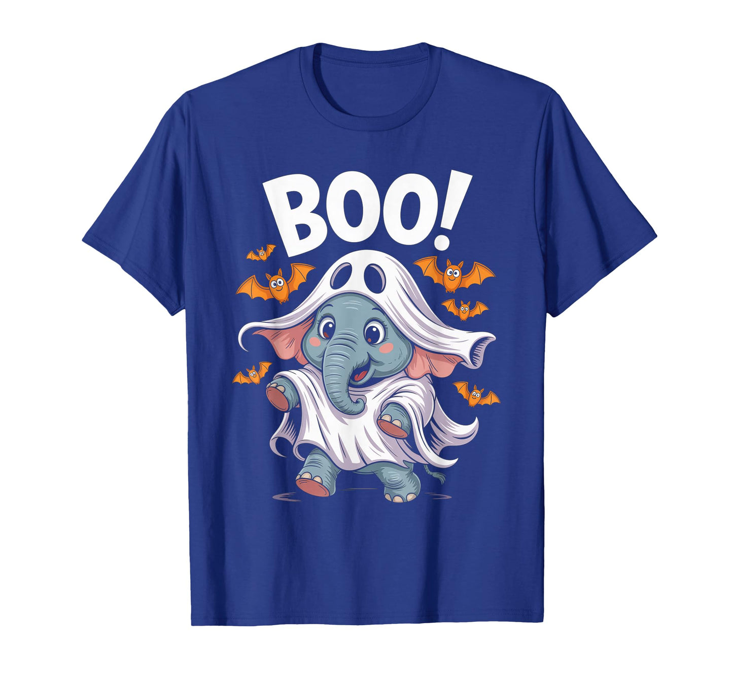 Elephant Boo Halloween Costume Men Women Kids T-Shirt