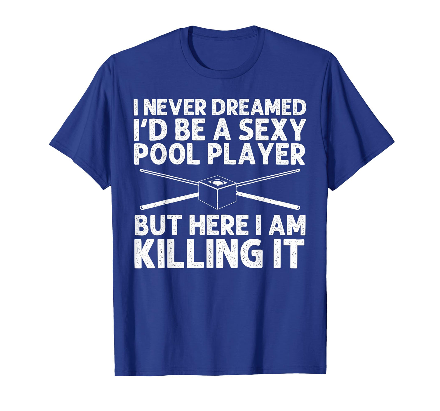Funny Billiards Art for Men Women Billiard Lover Pool Player T-Shirt