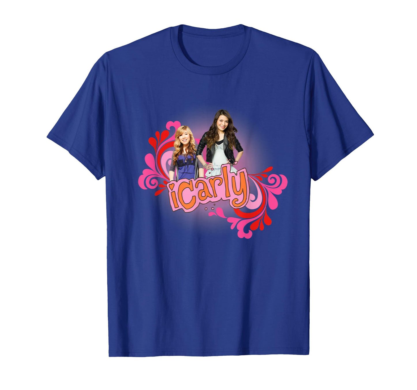 iCarly Sam and Carly pink burst T-Shirt