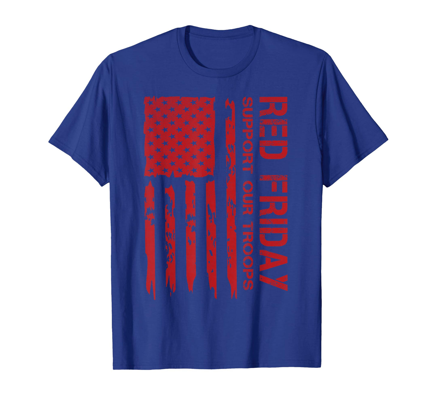 RED Friday Remember Everyone Deployed Every Friday Veterans T-Shirt