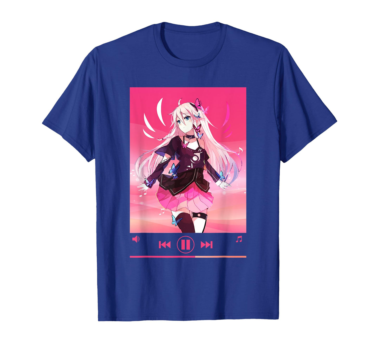 Anime Merch Anime Girl Cosplay Aesthetic Vaporwave Manga T-Shirt