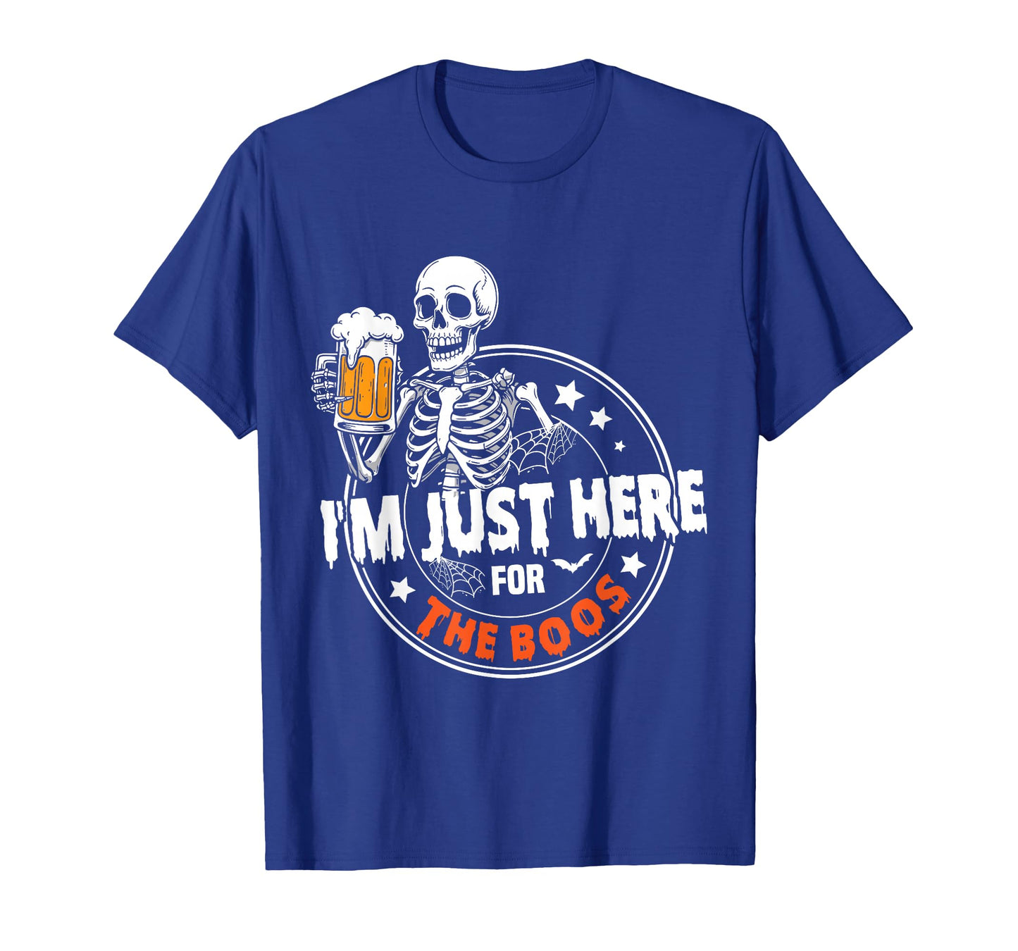 I'm Just Here for The Boos Cute Ghost Halloween Costume T-Shirt