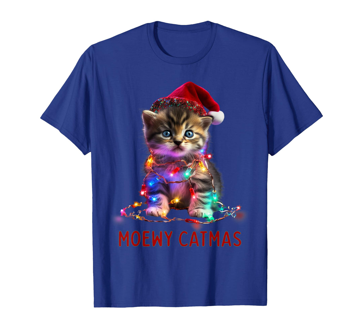 Moewy Catmas - Cat Christmas T-Shirt
