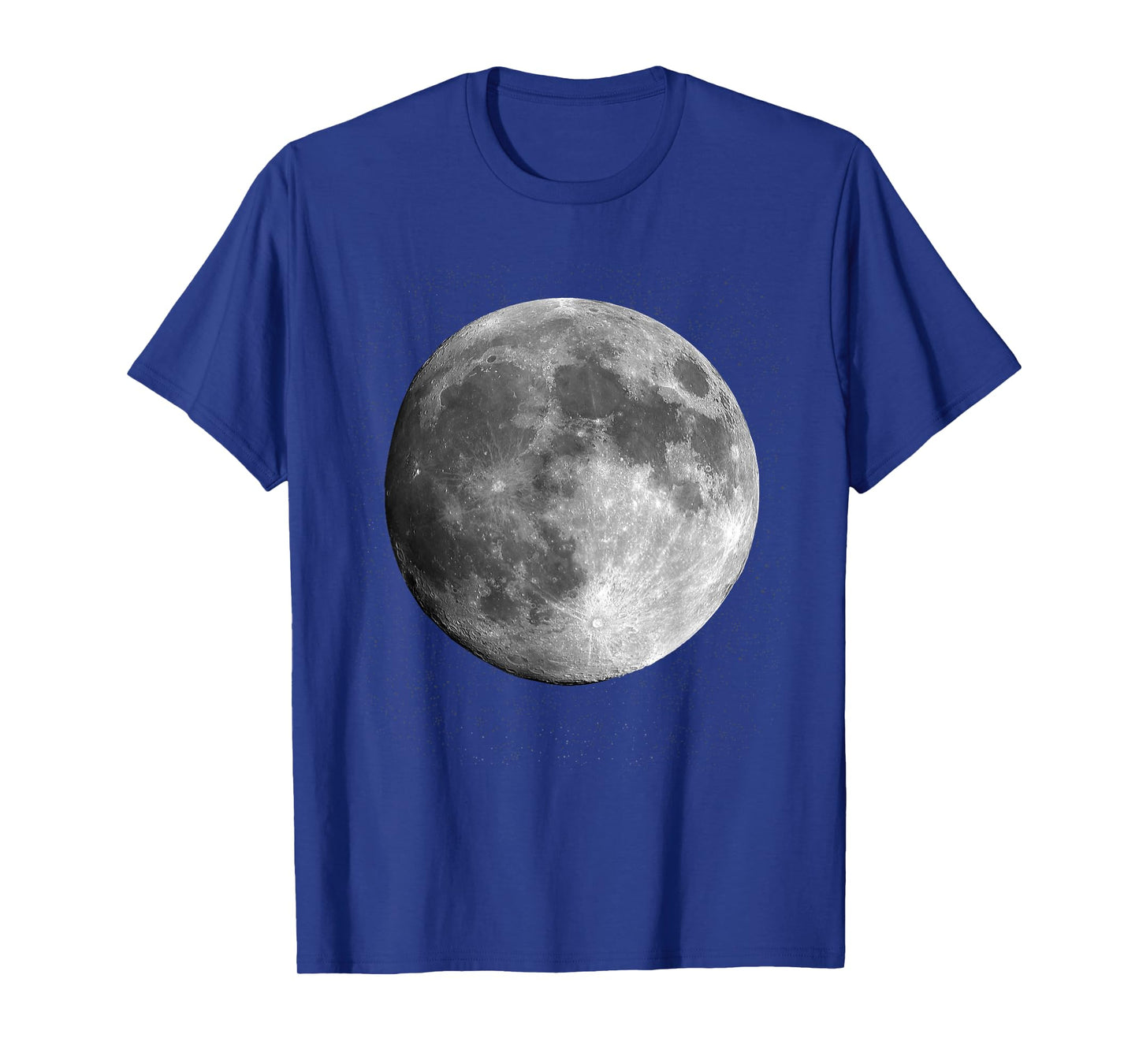 Full Moon Luna Astronomy Space Galaxy Stars T-Shirt