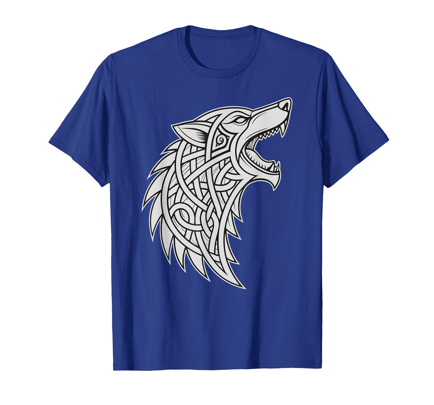 Viking Knotwork - Fenrir Viking Wolf – Norse Mythology T-Shirt