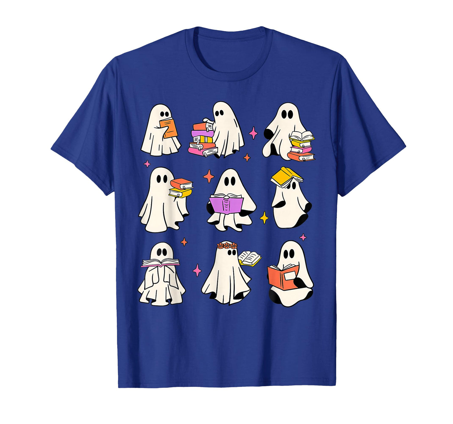 Read More Books Spooky Teacher Halloween Ghost Reading Book T-Shirt