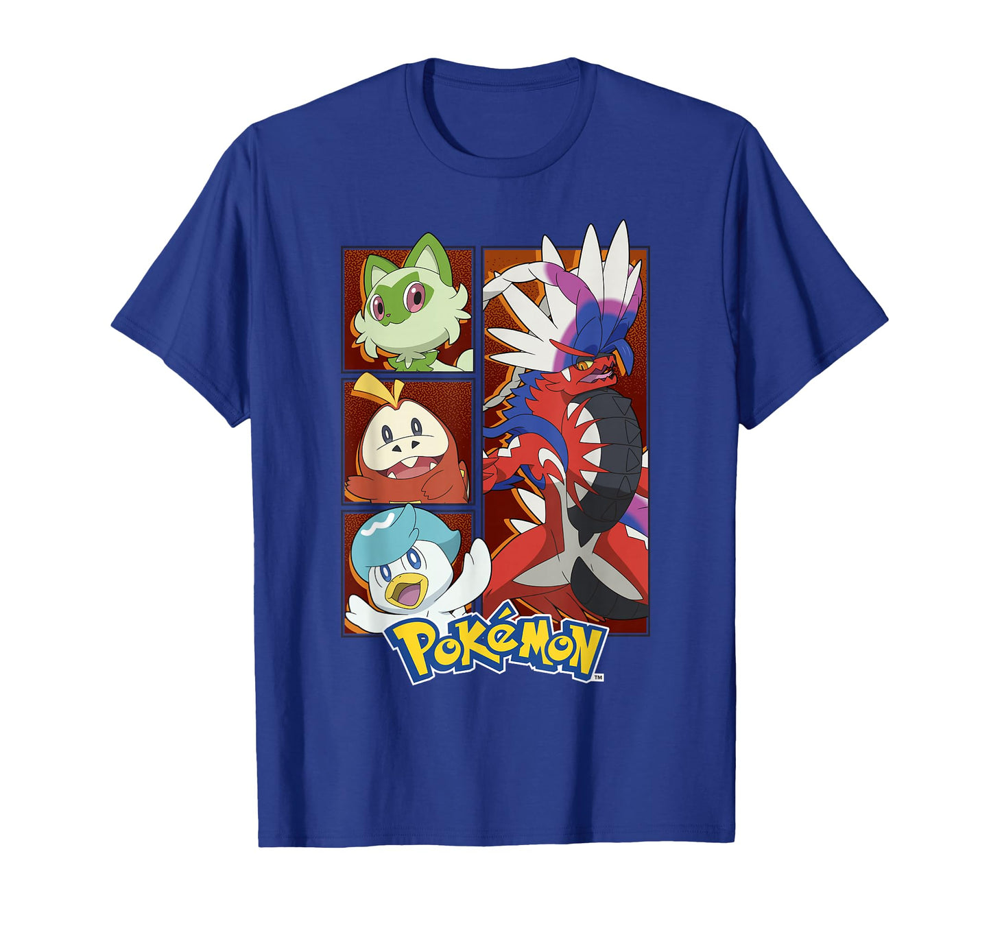 Pokémon Koraidon & Paldea Starters Boxed Up Portraits T-Shirt