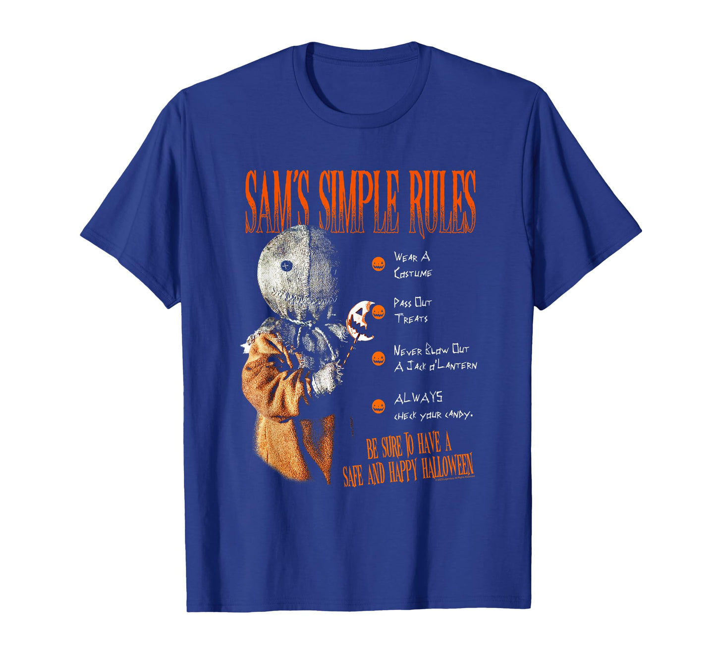 Trick 'r Treat Sam's Simple Rules T-Shirt
