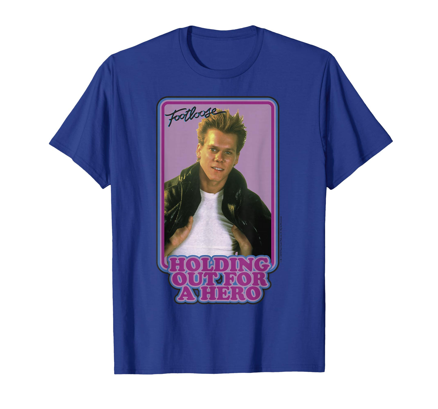 Footloose Ren McCormack Holding Out For A Hero Portrait T-Shirt