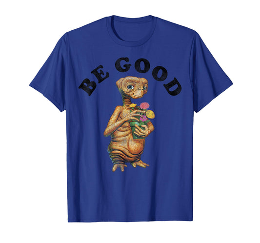 E.T. Be Good E.T. Holding Flower Pot Graphic T-Shirt T-Shirt