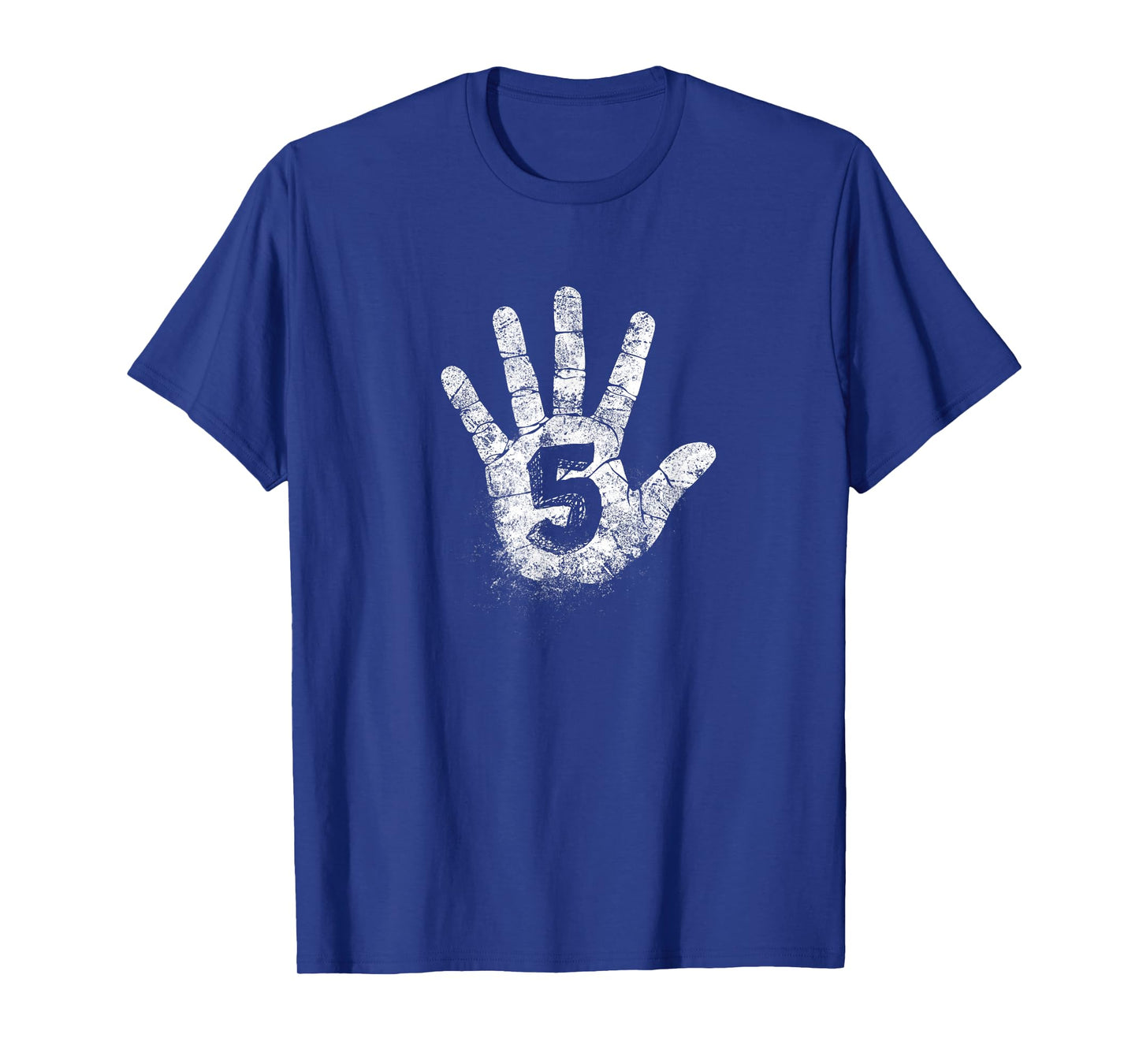 Number Five, 5 Hand Signs to Play Games High Academy Vintage T-Shirt