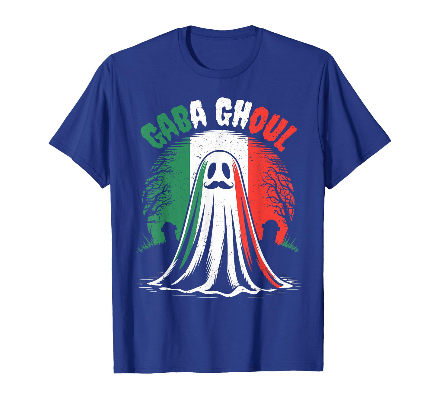 Gaba Ghoul Ghost Italian Halloween Funny Costume Men Women T-Shirt