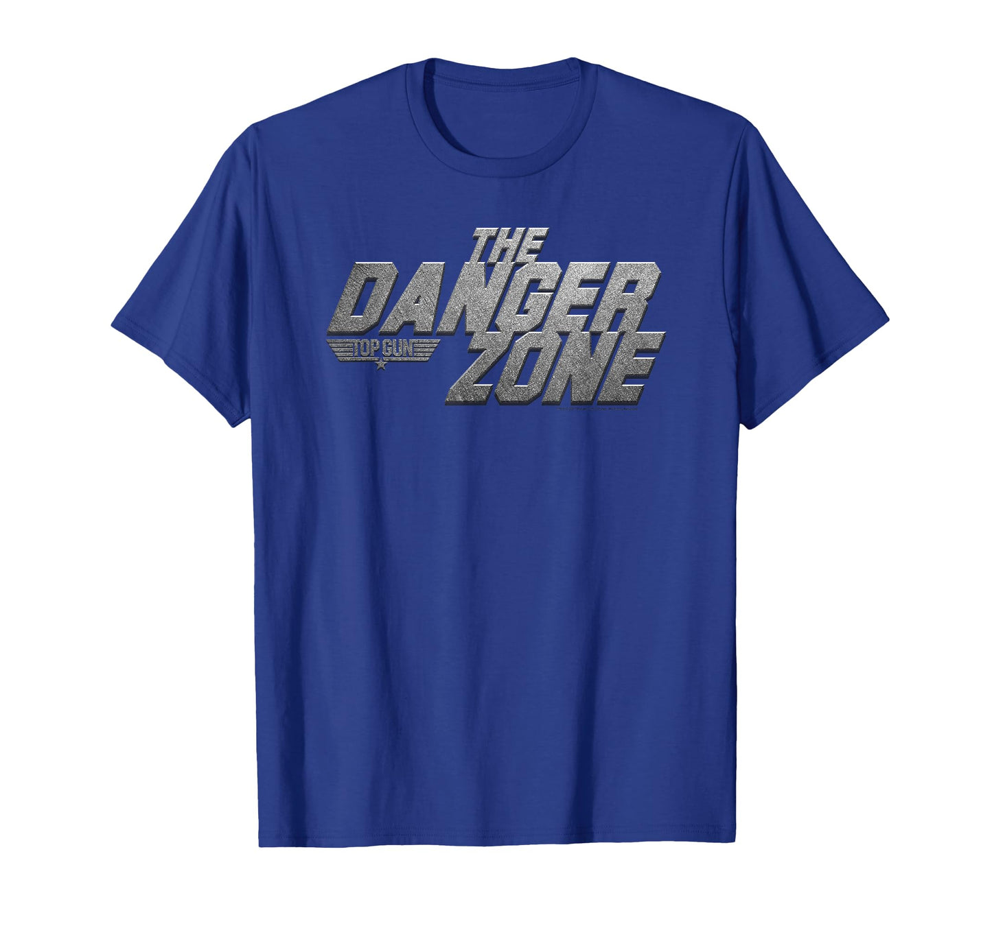 Top Gun Metallic Danger Zone Action Movie T-Shirt