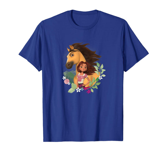 Spirit Untamed - Ghost and Happy Leaves T-Shirt