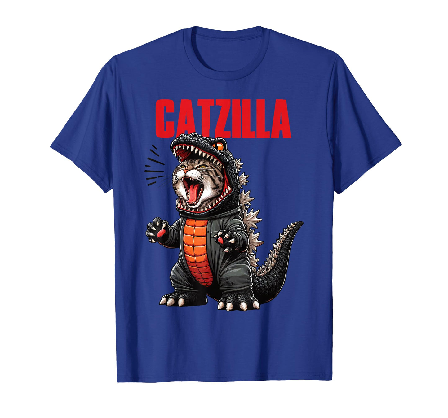 Cute Cat Kitty Catzilla for Cat Moms Cat Dads Pet Lovers T-Shirt