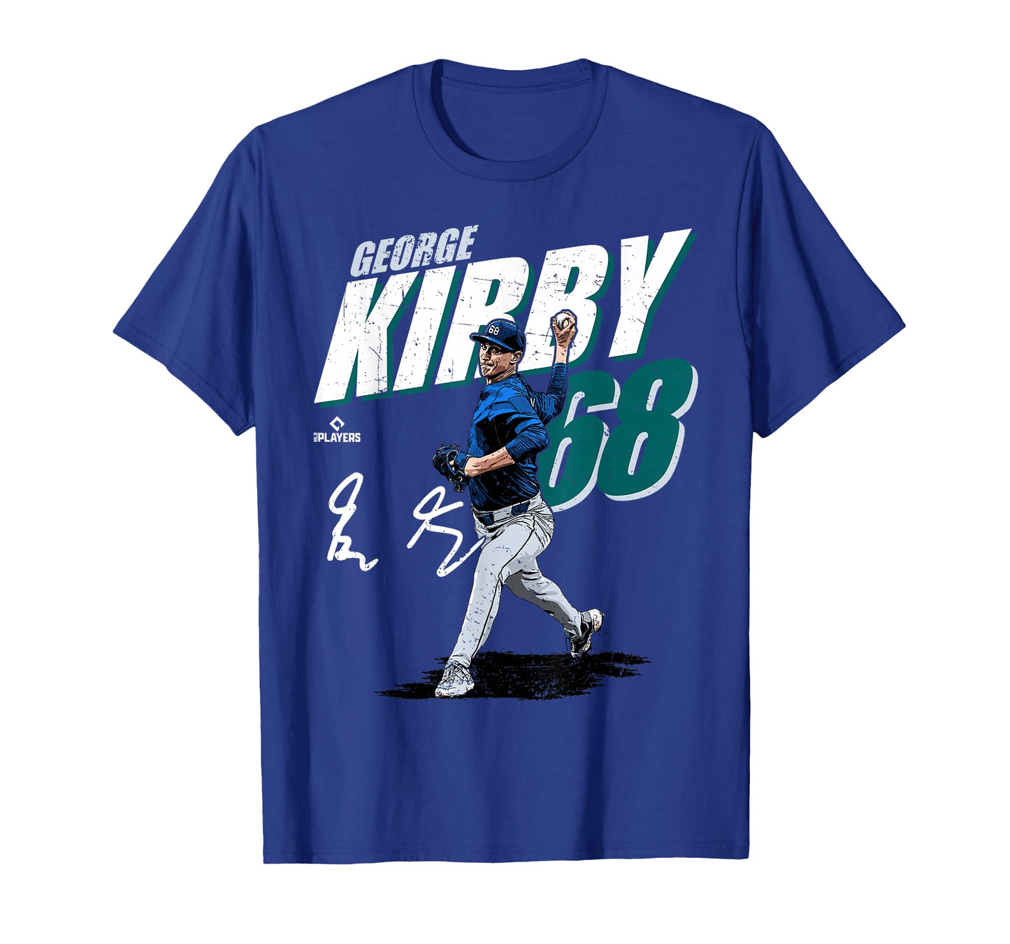 George Kirby | Seattle MLB Baseball Players | MLBGKI204M T-Shirt