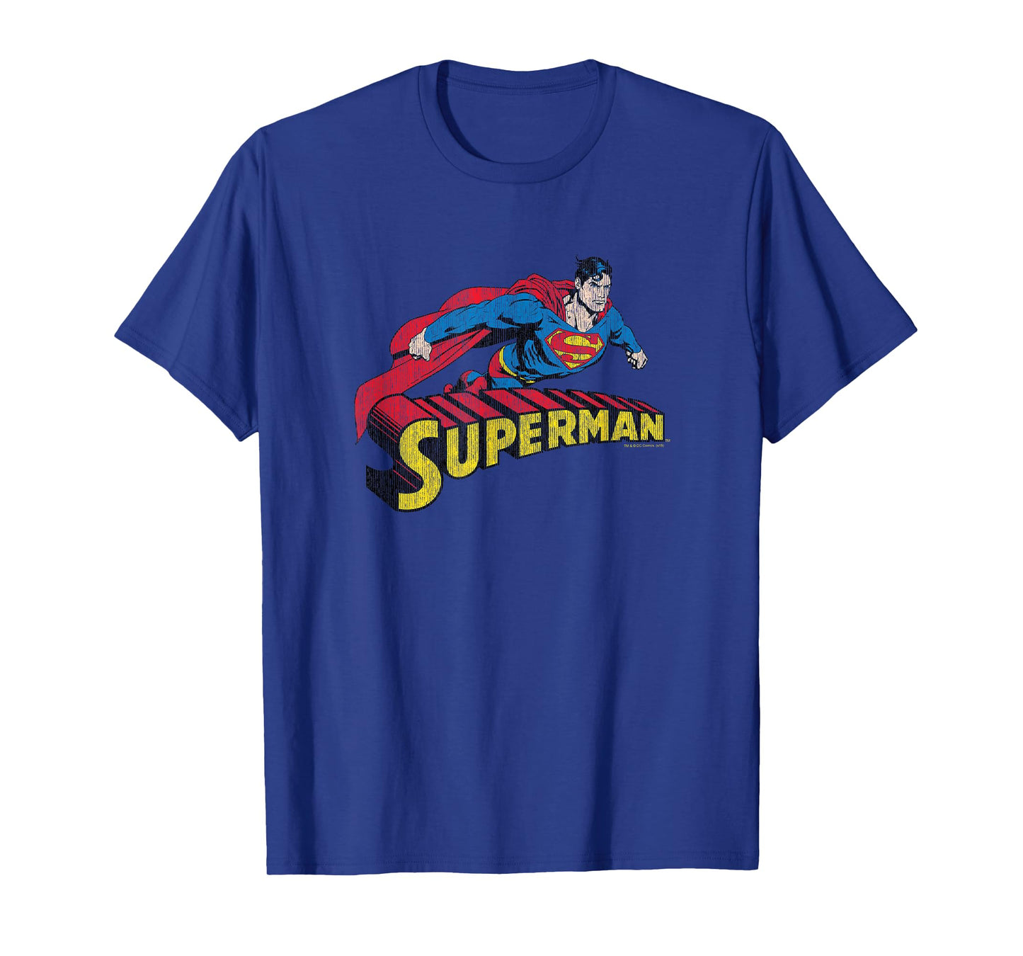 Superman Flying Over T-Shirt