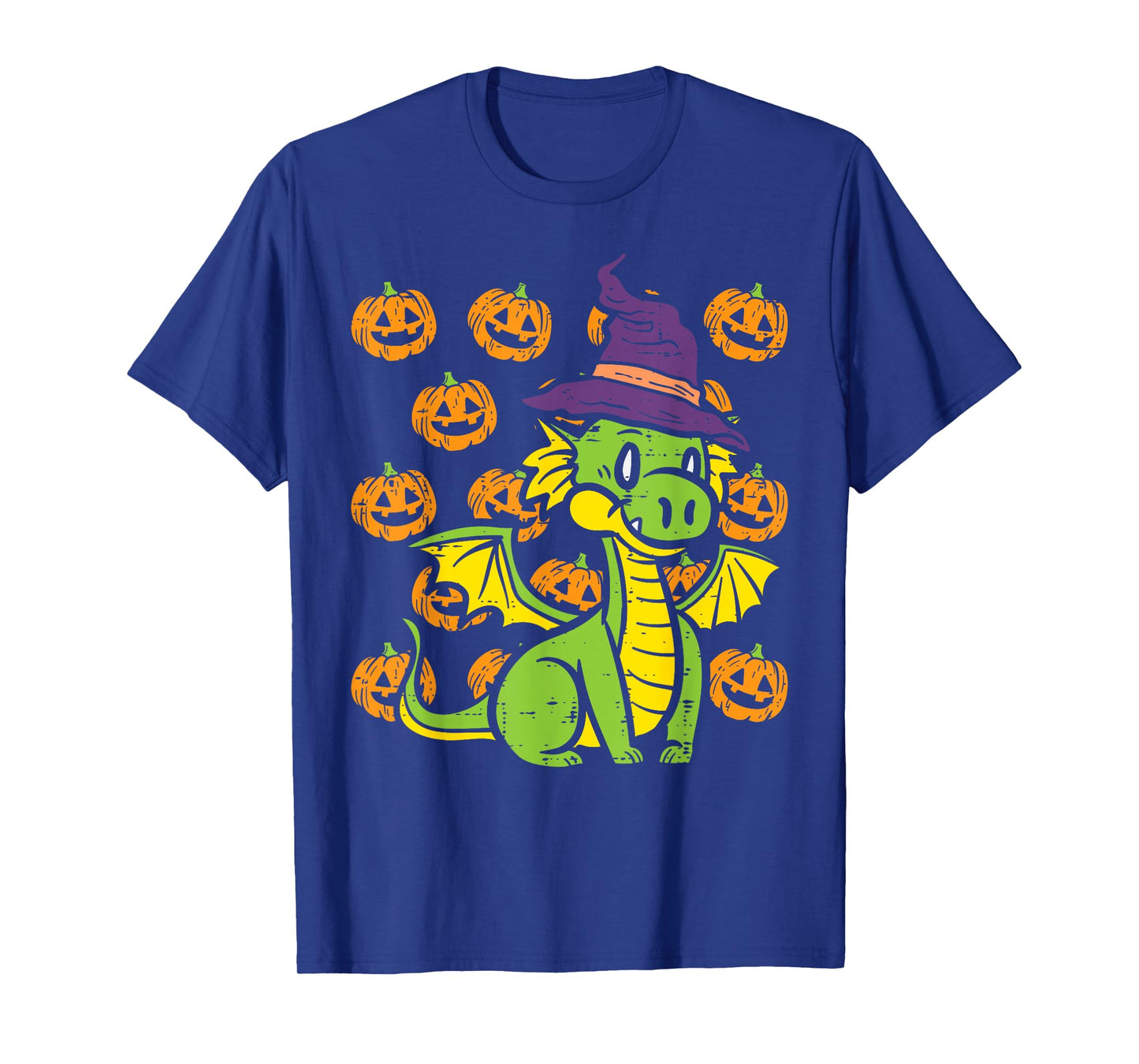 Dragon Pumpkins Happy Halloween Cute Costume Men Women Kids T-Shirt