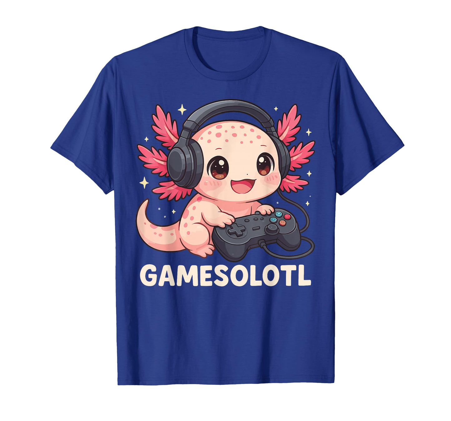 Gamesolotl Axolotl Gamer Gaming Anime T-Shirt