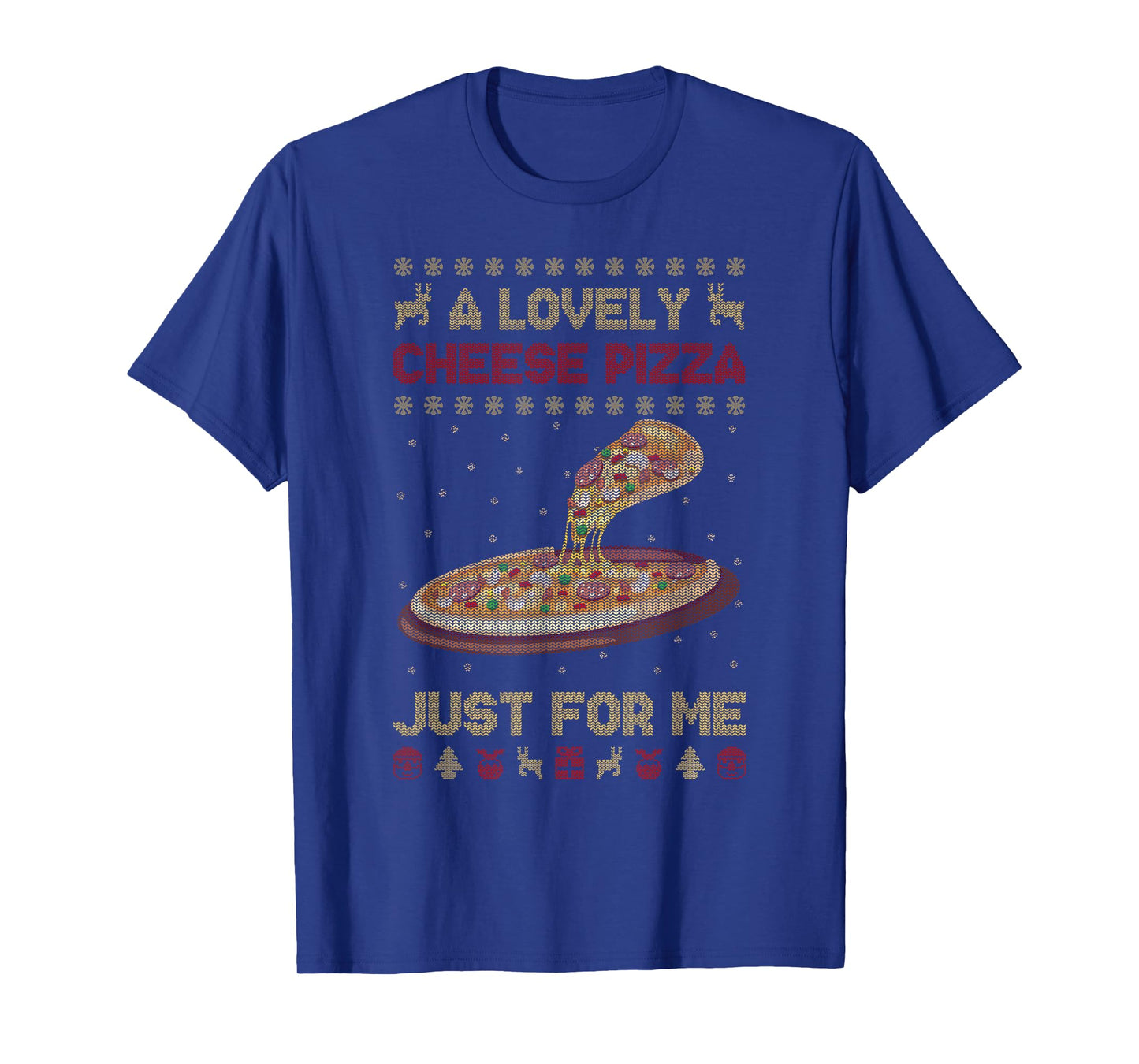 A Lovely Cheese Pizza Shirt Alone Funny Kevin X-mas Home T-Shirt