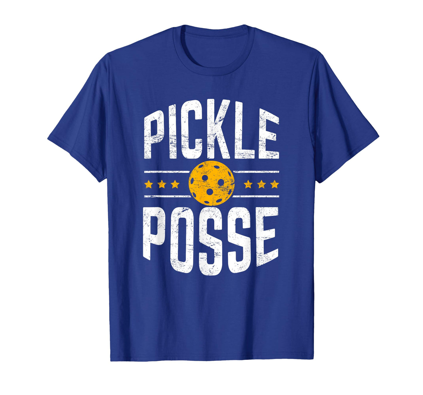 Pickle Posse Funny Pickleball Player Coach Team T-Shirt