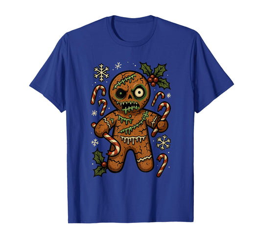 Zombie Gingerbread Man Christmas Zombie T-Shirt