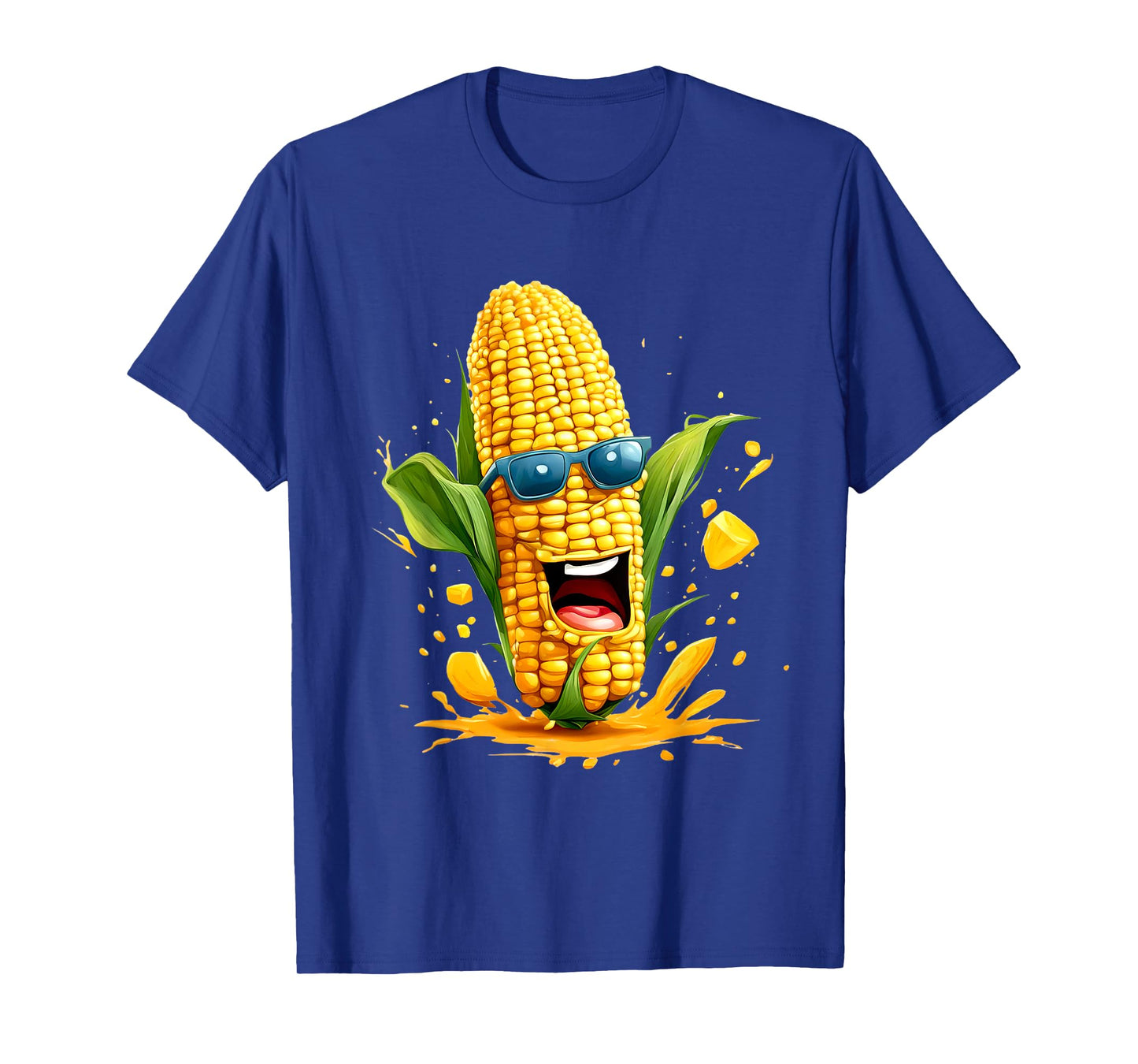 Funny Corn Design For Sweet Corn Men Women Kids T-Shirt