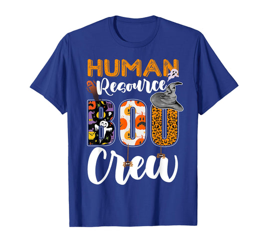 Human Resource Boo Crew Halloween Matching HR Manager T-Shirt
