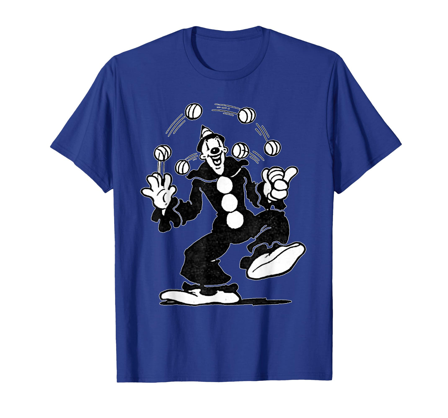 Koko the Clown Juggling Vintage Cartoon T-Shirt