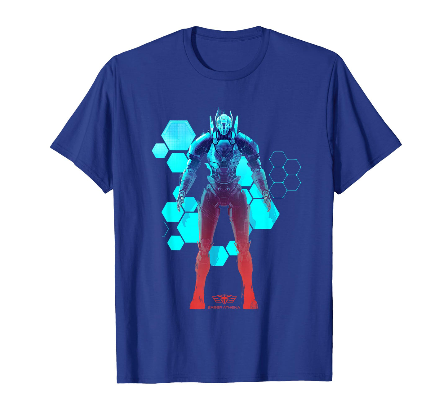 Saber Athena Blueprint T-Shirt