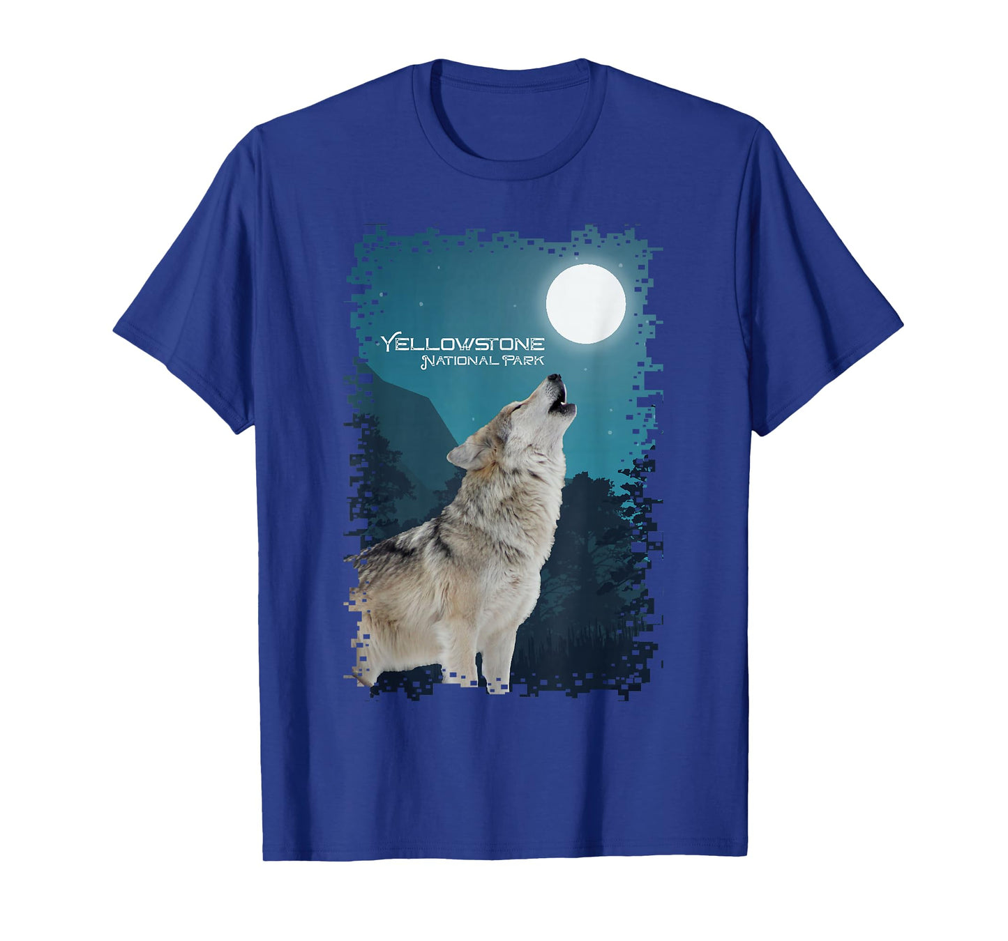 Yellowstone National Park Wolf Souvenir Memorabilia Gift T-Shirt