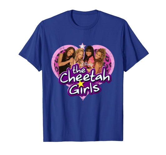 Disney Channel The Cheetah Girls Characters and Logo T-Shirt Small