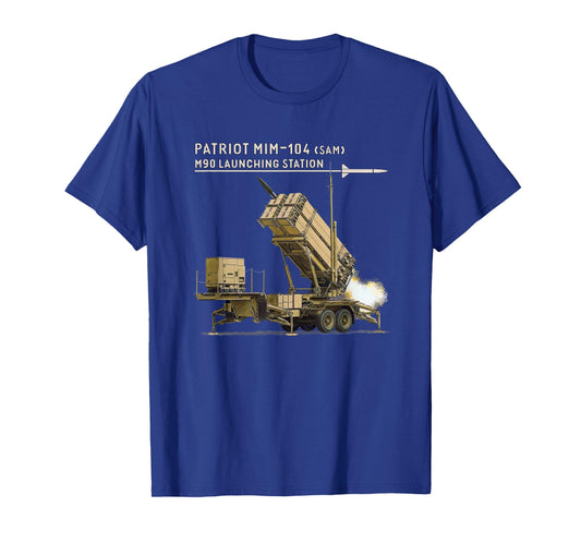 Patriot Mim-104 Air Rocket Surface T-Shirt