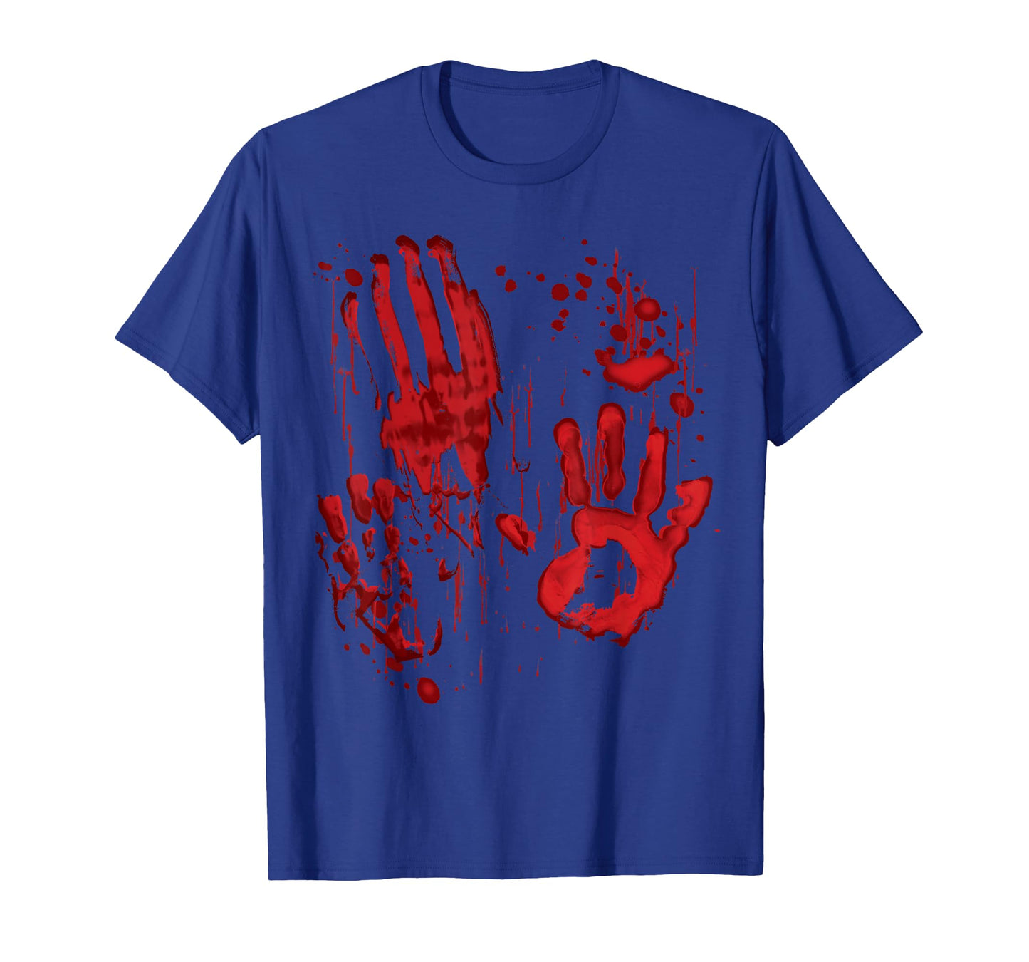 Bloody Blood Splatter Zombie Hands Handprints T-Shirt