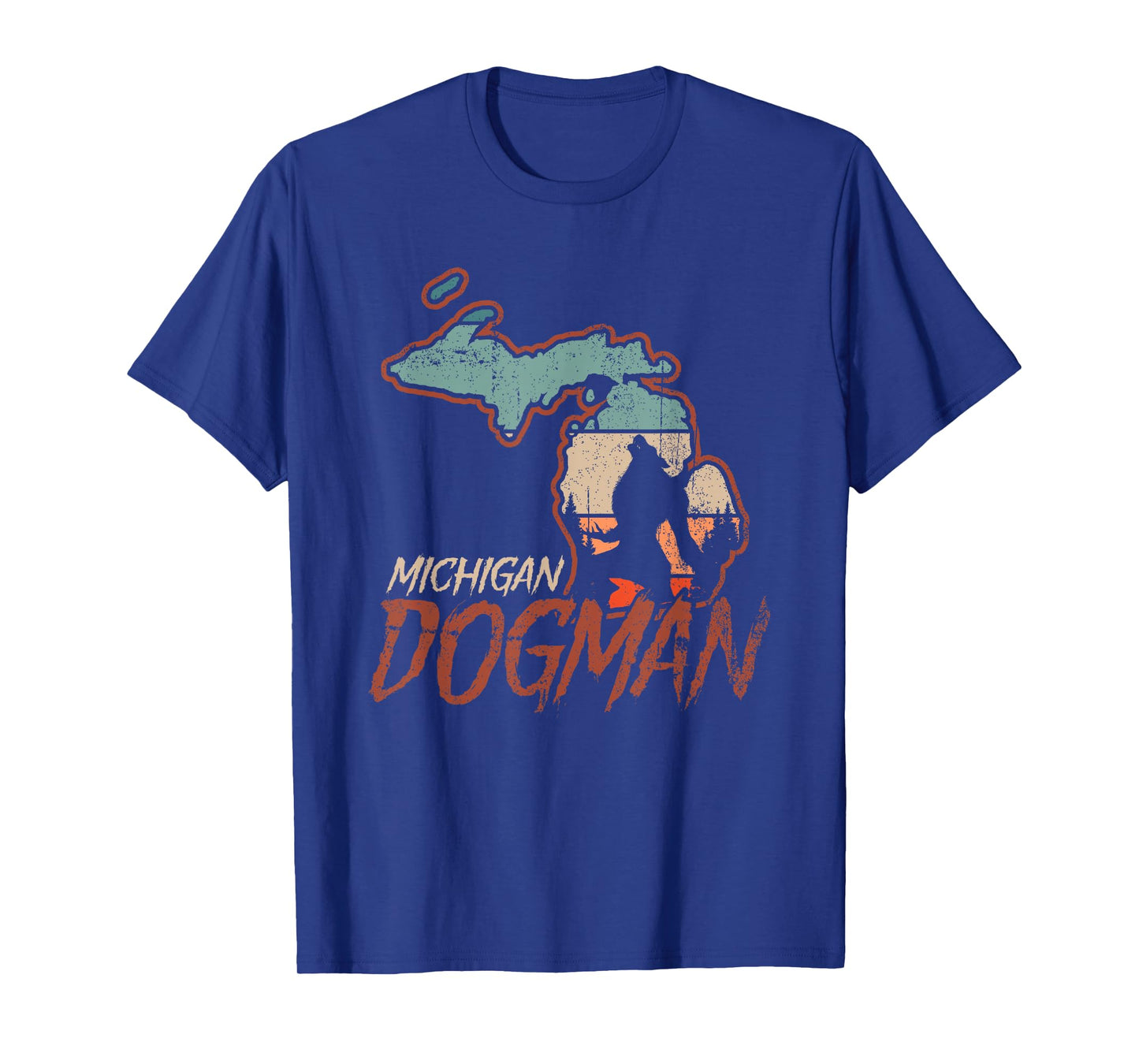Michigan Dogman Cryptid Society Werewolf Monster T-Shirt