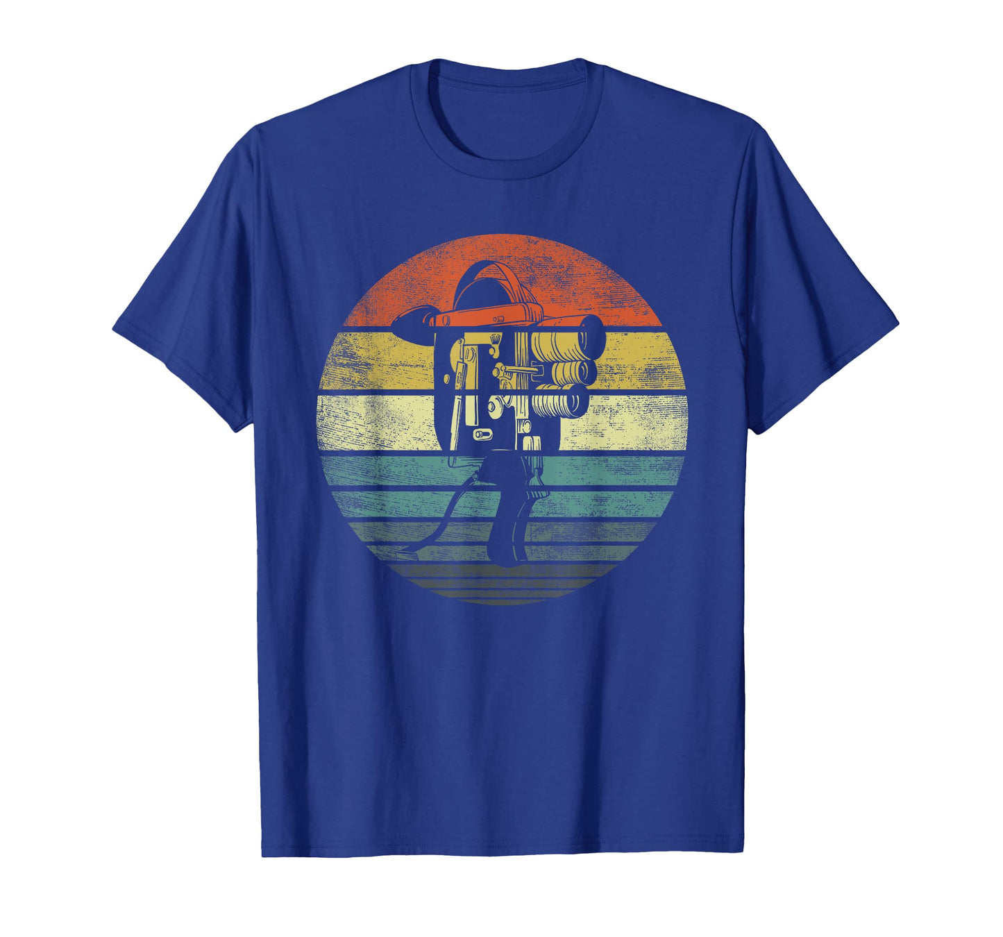 Cameraman Videographer Gifts Funny Retro Camera Filmmaker T-Shirt