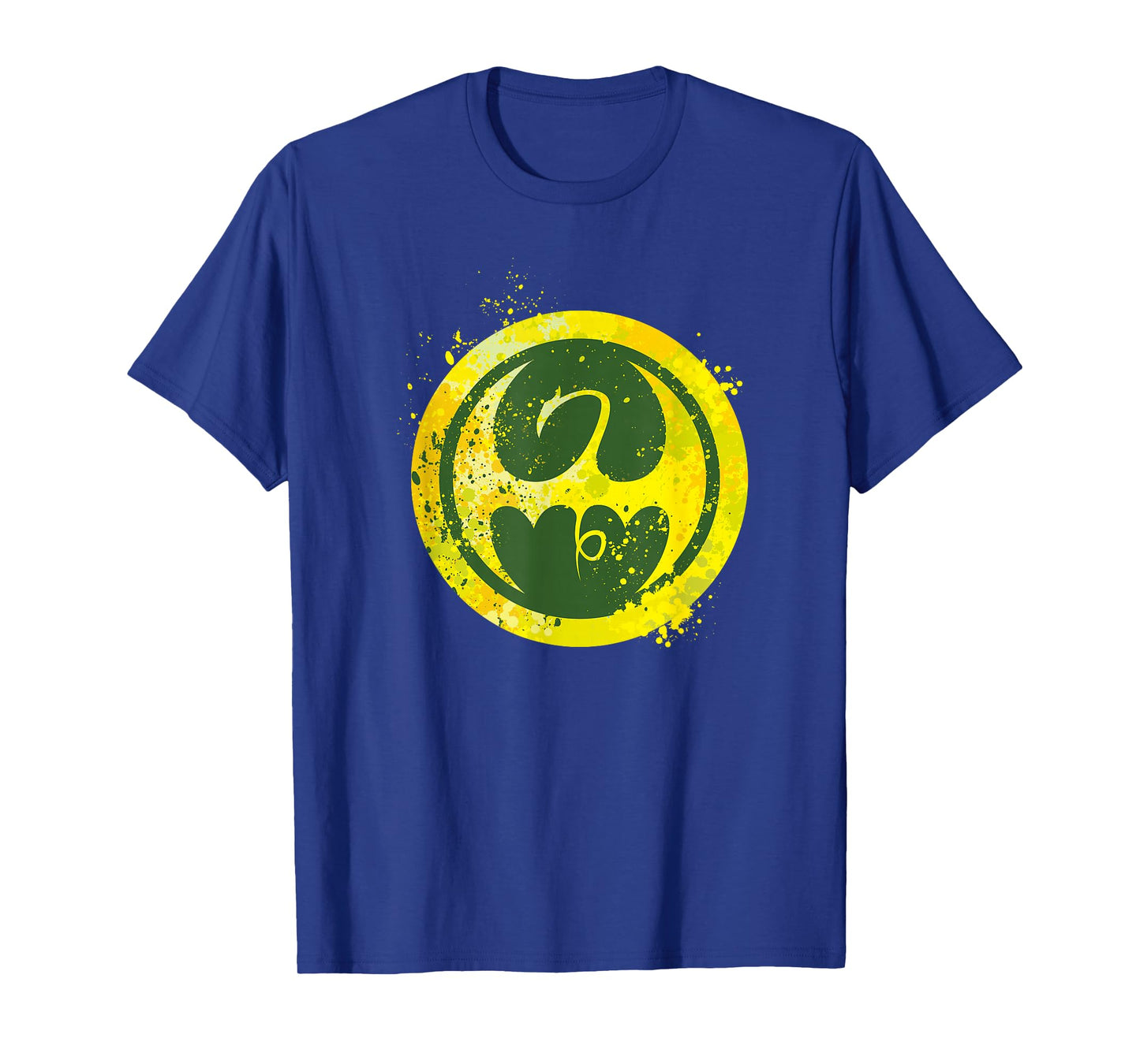 Marvel Iron Fist Dragon Splatter Comic Color Logo T-Shirt