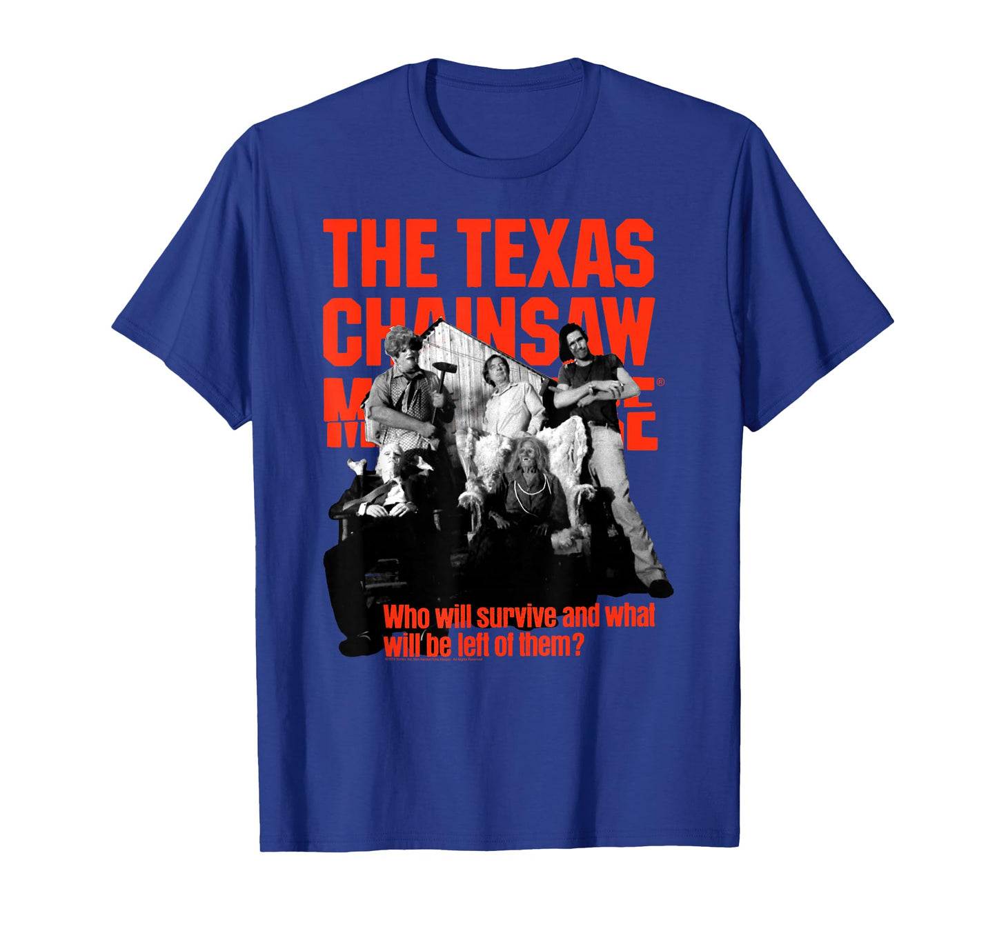 The Texas Chainsaw Massacre Modern Family Portrait Horror T-Shirt