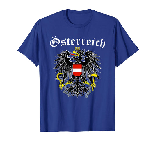Österreich Austria Austrian Flag Austrian Emblem T-Shirt