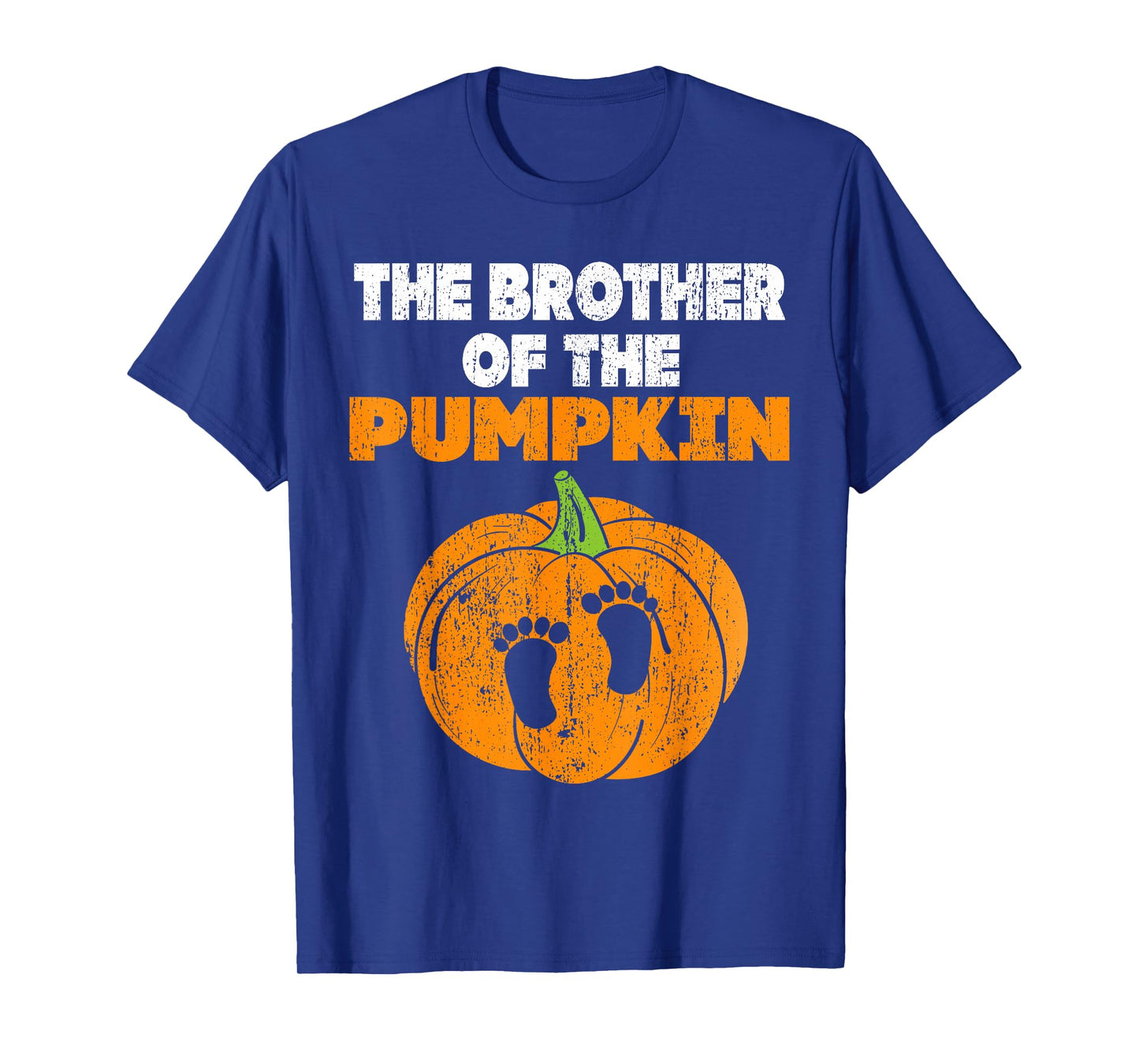 Halloween Pregnancy Costume Expecting Pumpkin Brother T-Shirt