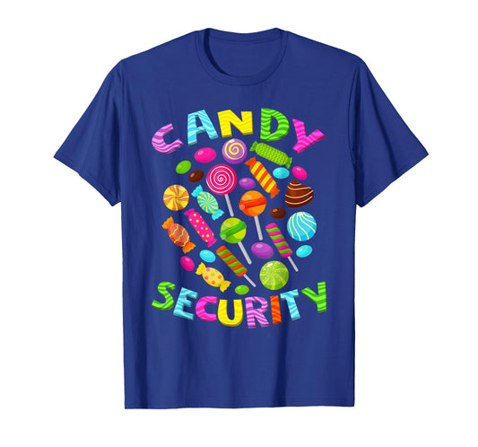 Candy land costumes adult candy land crew candy security T-Shirt