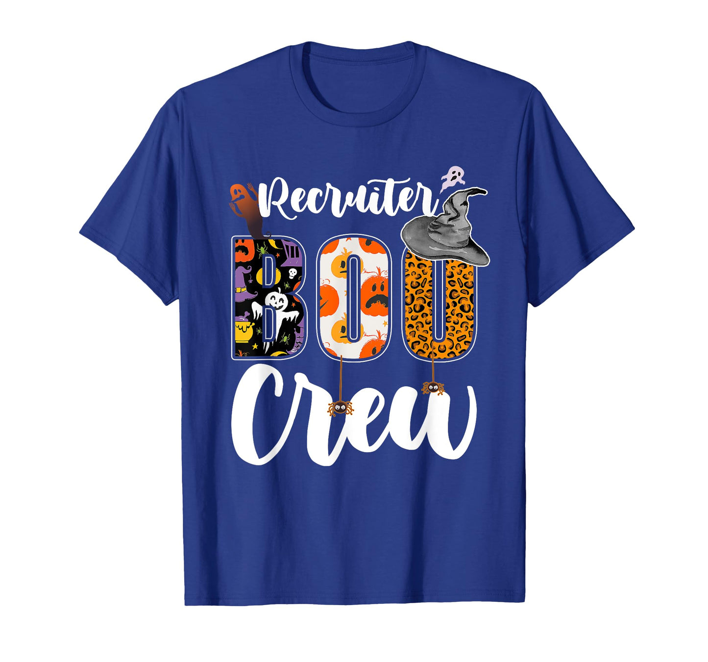 Recruiter Boo Crew Halloween Matching Recruitment Agent T-Shirt