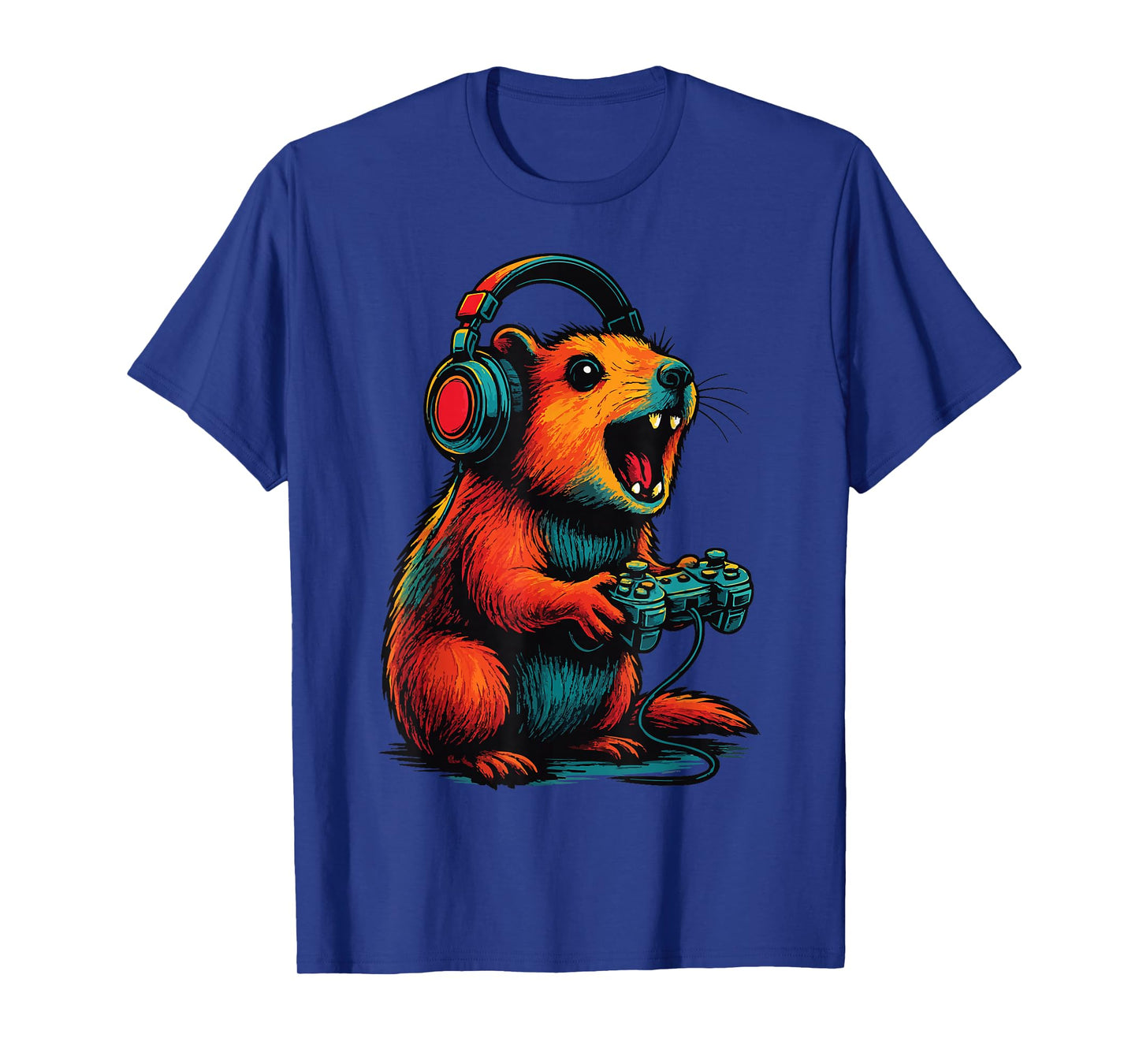 Rock Hyrax Gamer Awawa Video Games Funny T-Shirt