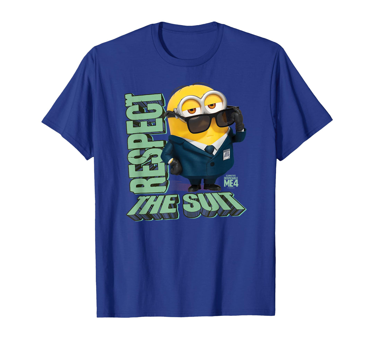 Minions Despicable Me 4 Respect The Suit T-Shirt