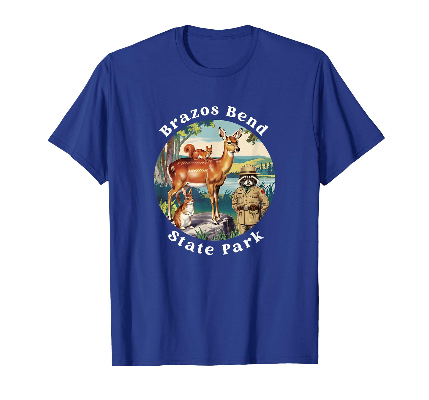 Brazos Bend State Park Texas Outdoors Vacation Souvenir T-Shirt