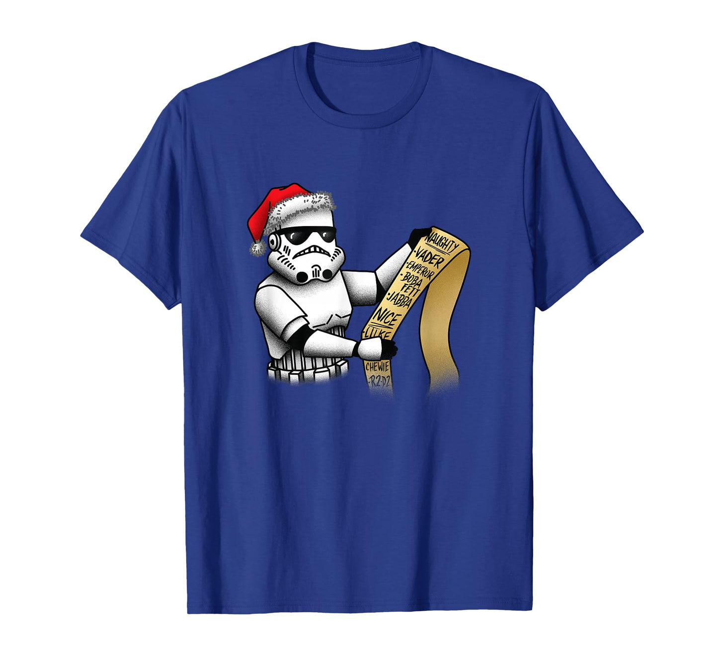 Star Wars Christmas Stormtrooper Naughty & Nice List T-Shirt