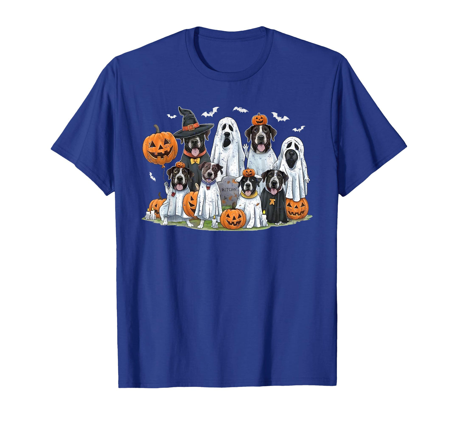 Dog Ghost Cute Dogs Dressed As Ghosts Funny Halloween Gifts T-Shirt